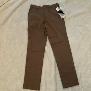 NWT Boys Ralph Lauren Super Stretch Pants size 16 khaki tan machine washable